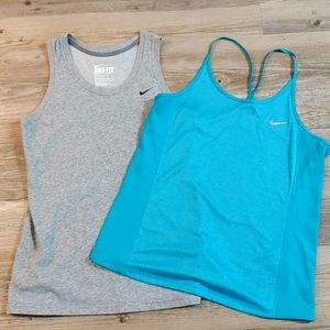 2 nike workout tops